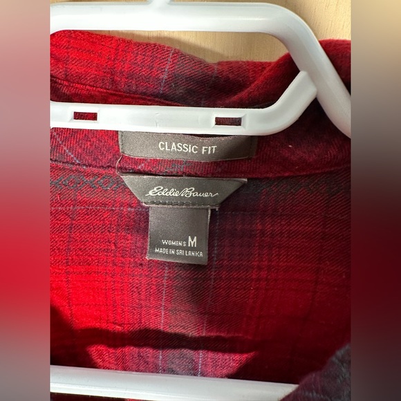 EDDIE BAUER, Red Plain Shirt - Picture 3 of 4